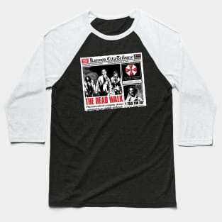 Raccoon City Tribune Baseball T-Shirt